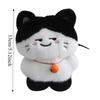 Bell Cat Doll Pendant Stuffed Cat Plush Pendant Cute Cat Plush Toy Keychain  Home Decor