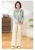 2026 Spring Fashion Sun Protection Jacket for Middle-Aged & Elderly Women - Lightweight, Stylish Summer Wear