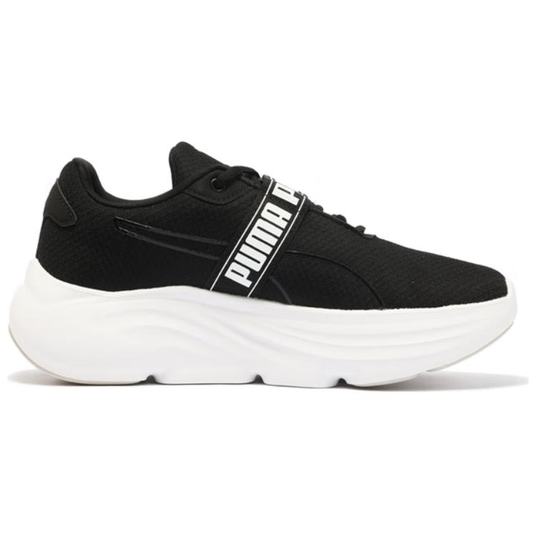 Puma Prowl Minimalist Comfortable Slip-Resistant Durable Low-Top Casual Running Shoes Women Sneaker Black White 379076-01
