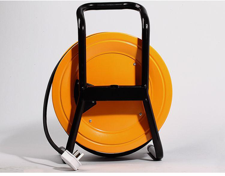 220V Wild Leopard Cable Reel Extension Cord, Empty Winding Reel, Available in 1.5/2.5/30/50/100 Meters