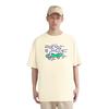 UNIQLO UT T-Shirts Men's Light Beige Crew Neck Moderate (Unisex) T-Shirts 459305 30