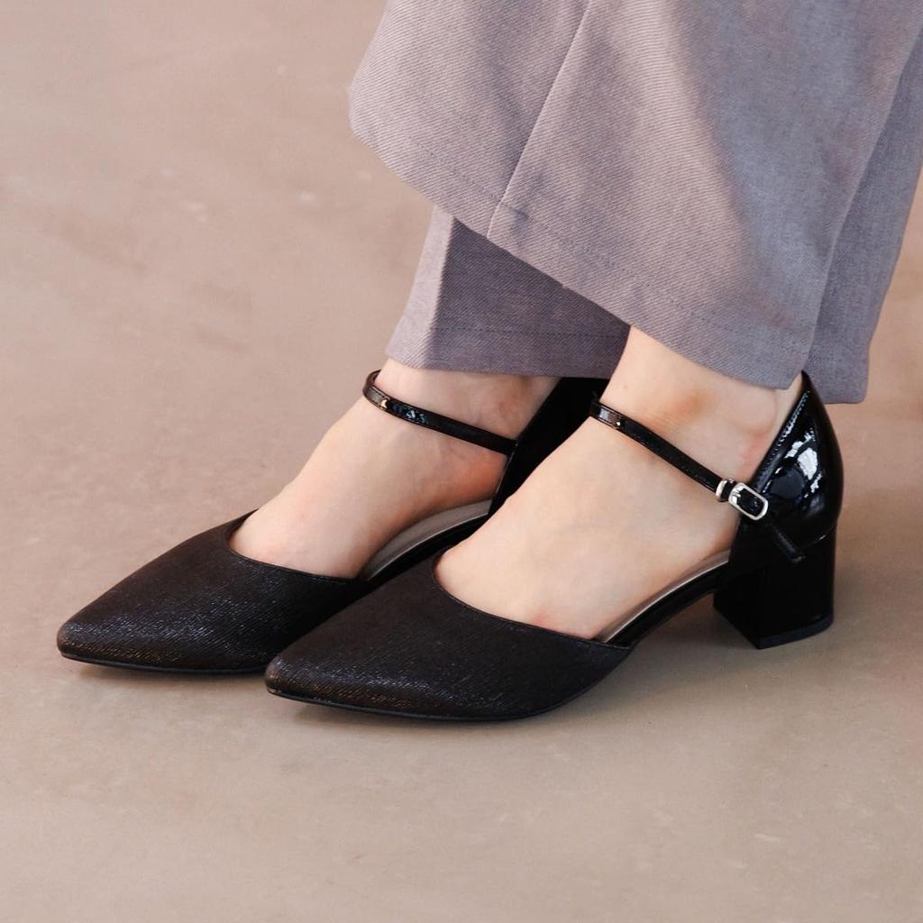 HIMIKO / Himiko / Separate Strap Pumps / 640010 Black M
