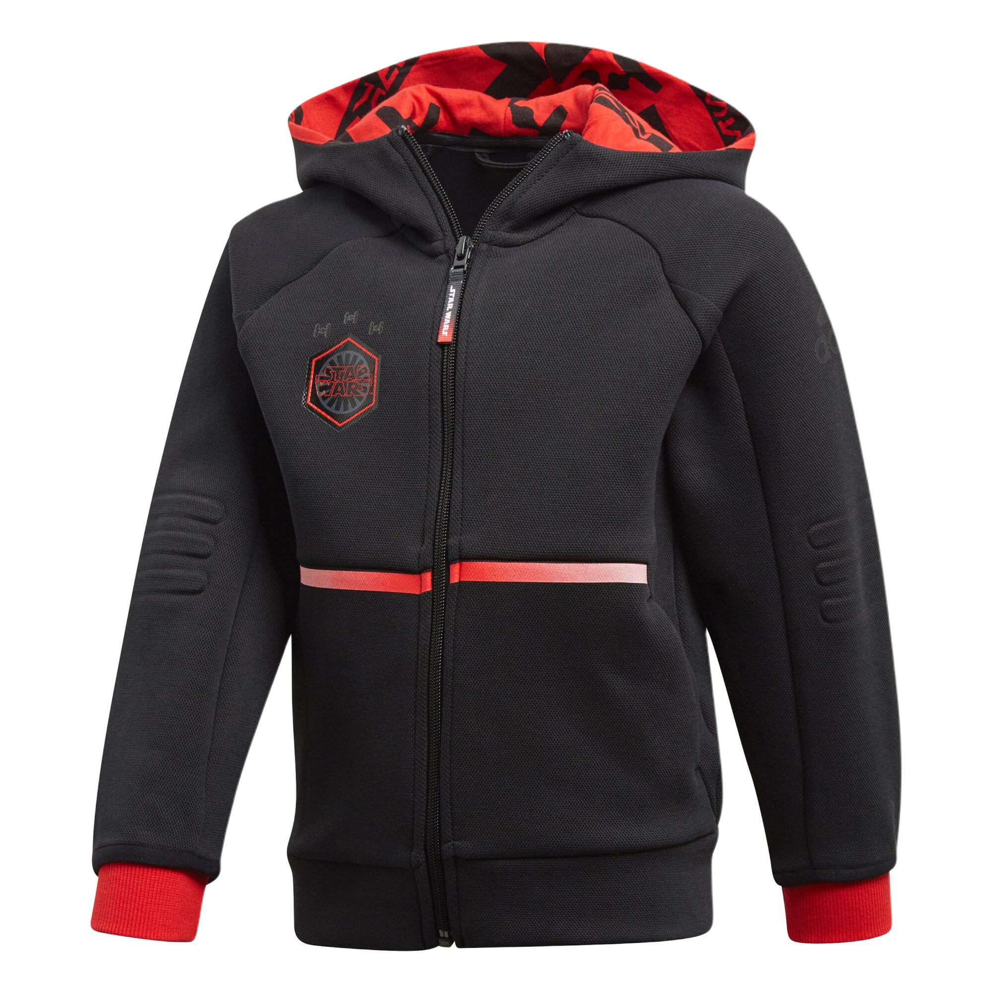 Adidas x XINGQIUDAZHAN,LIANMINGKUAN Jacket Black/Bright Red Kids  DI0202 110