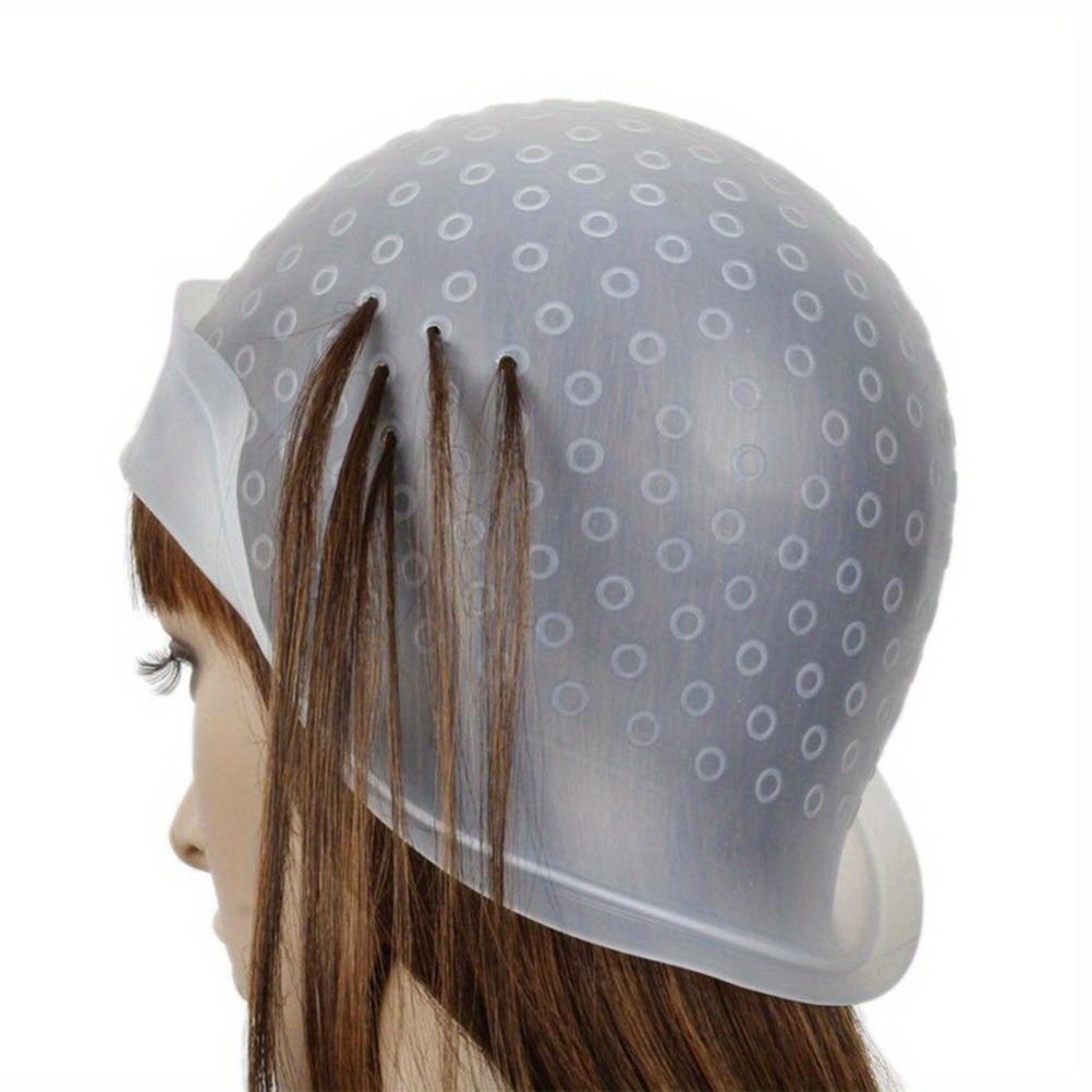 

Reusable hair coloring cap, specifically designed for highlights and hair coloring, a professional hair salon accessory