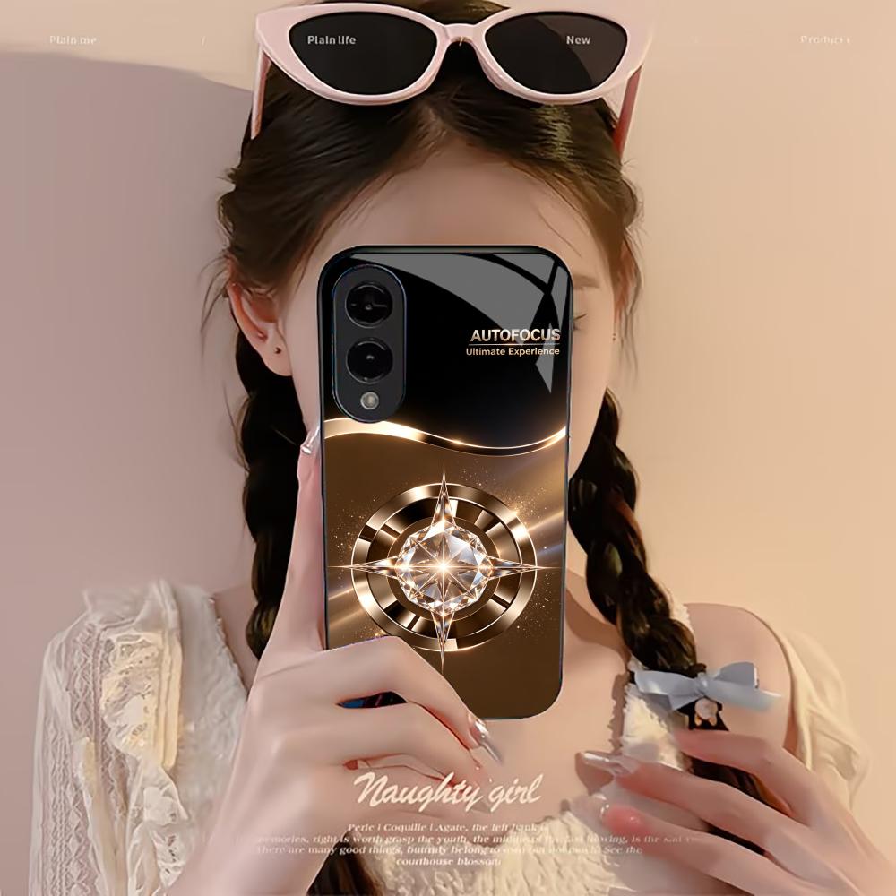 Black Brown Luxury Fashion Phone Cases S25 Ultra Case S26 Ultra Case for Samsung Galaxy S26 S25 S24 S23 S22 FE,Ultra,Plus