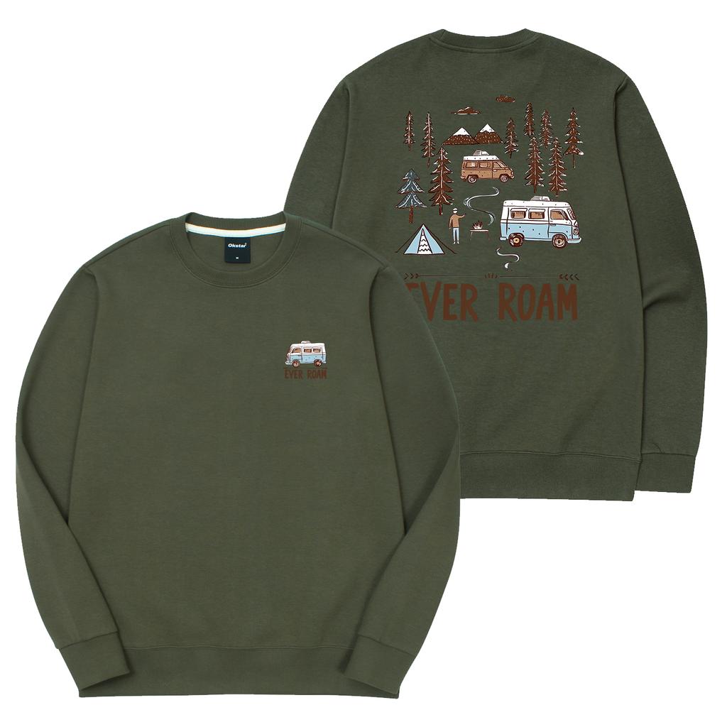 OKSTAR Camping Road Double-Sided Sweatshirt (Type B)