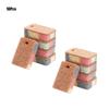 Multi-surface Cleaning Dishwashing Sponge 1-20Pcs Colorful Wood Pulp Cotton Magic Scrub Pads for Kitchen Home Bathroom Use