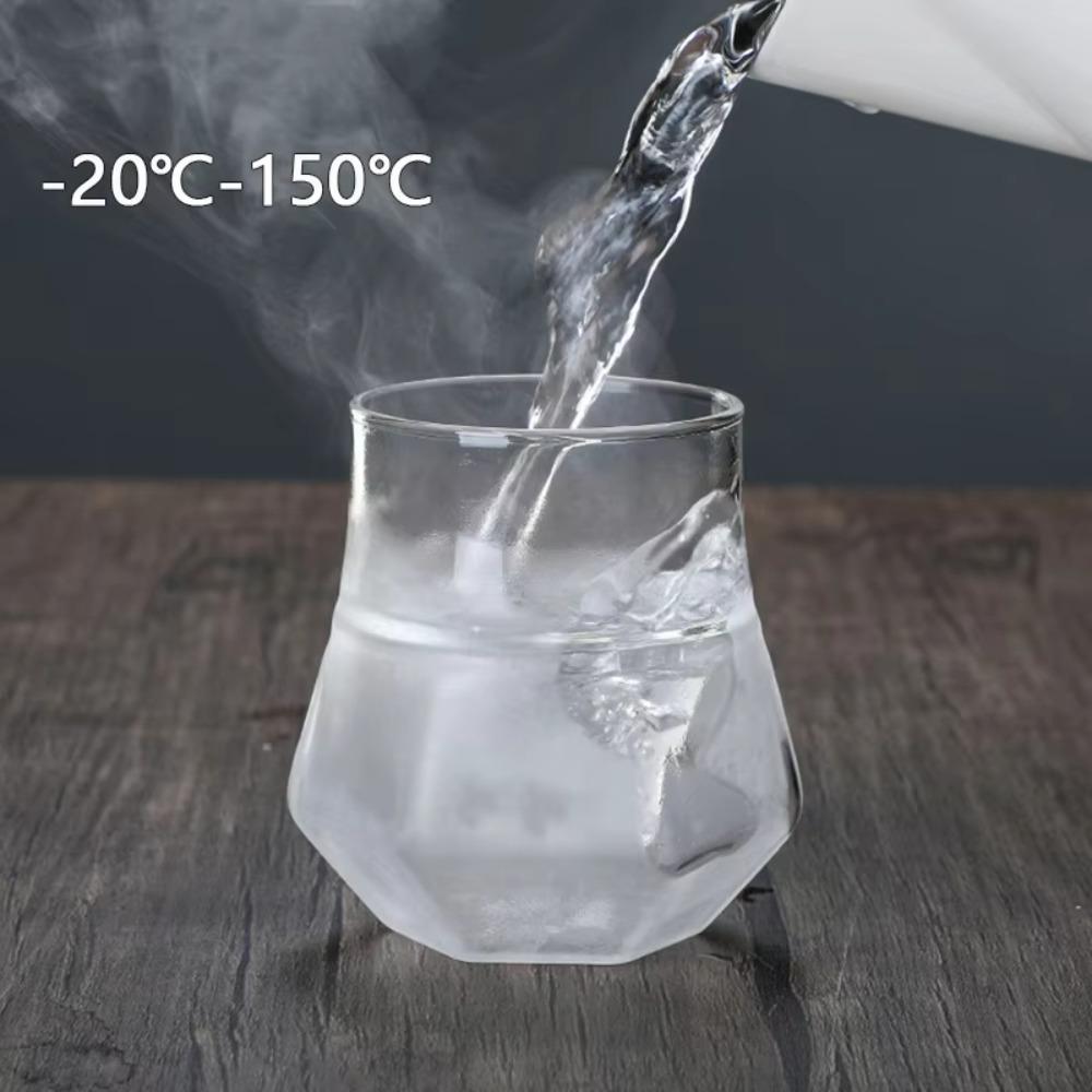 Double Wall Glass Tea Mug 120ml Espresso Coffee Mugs Reusable Coffee Cup Drinkware