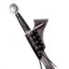 Mittelalterliche Vintage PU-Leder Schwertscheide Axtklingenkoffer Gürteltasche Wikinger Ritter Scheide Larp Cosplay Requisiten Schwert Halter