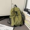 Schoolbag Student School Bag 1011 Spring New Class Large Capacity Multi-Pocket Neutral Wind Men's and Women's Commuter Travel Backpack