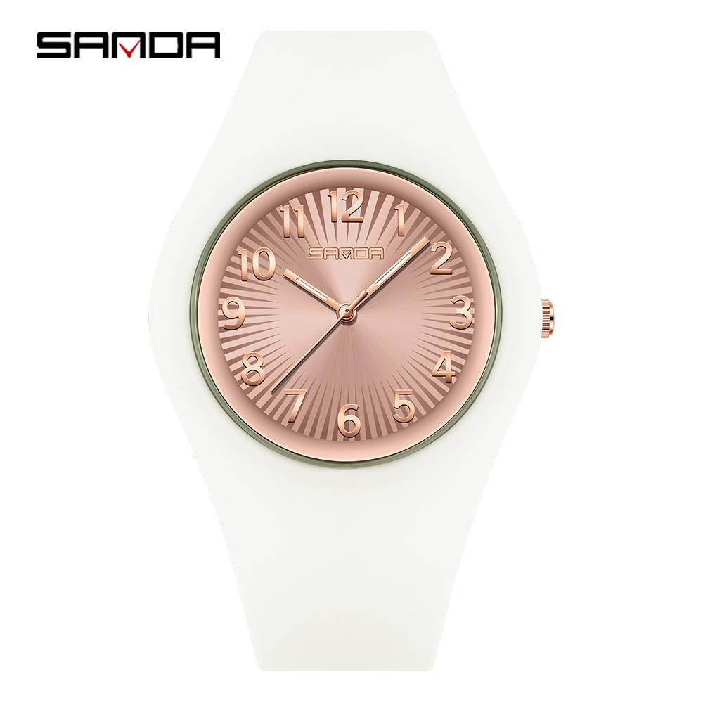SANDA 6360 New Fashionable Quartz Watch Simple Luminous Shock Resistant Sports Student Clock Casual Boys and Girls Watch