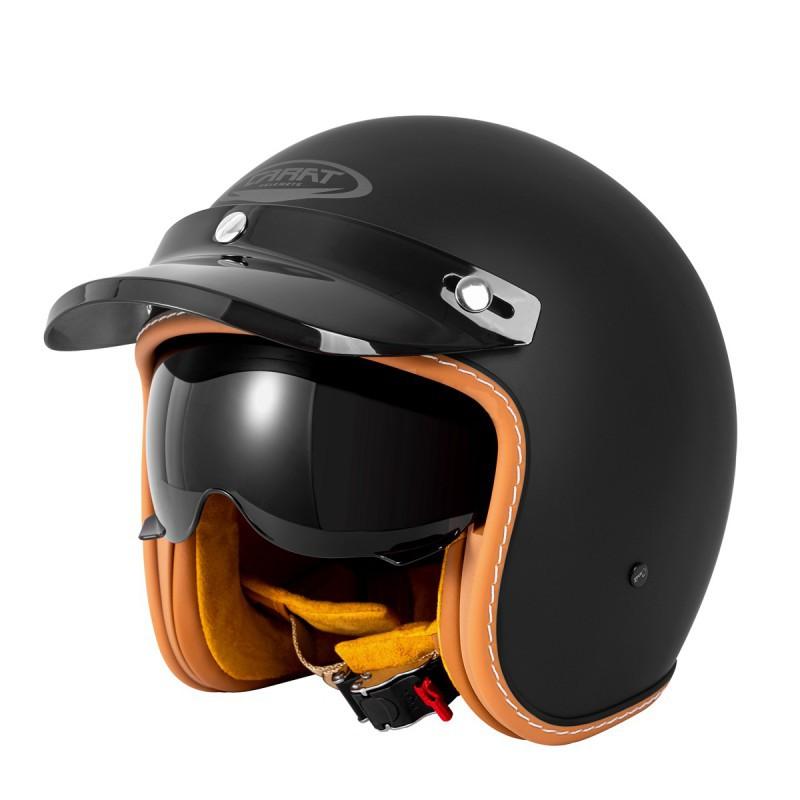 C500 White Competitive Motorcycle Helmet New National Standard Locomotive Lightweight Street Three-quarters Retro Half