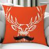 Fashion JJAGERMEISTERES cushion cover Birthday Anniversary Gifts Double Sided Printed Zipper Cushion Cover Soft Skin Bedding