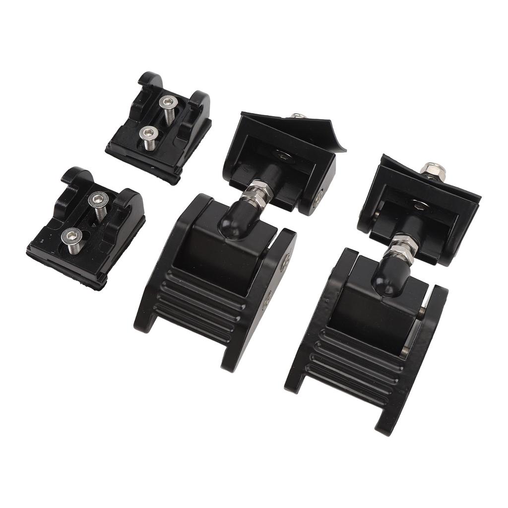 Hood Latches Aluminum Stainless Steel Adjustable Enhanced Safety Locking Hood Catch Kit for JK JKU 2