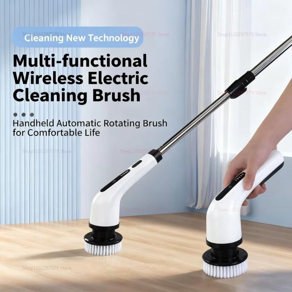 Wireless Electric Cleaning Brush 9-in-1 Electric Spin Scrubber  Floor Cleaning