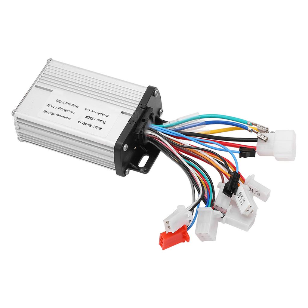 Brushless Controller Kit Aluminum Alloy Rubber Controller Grip Set for Electric Bikes Motorcycles 36V 48V 350W