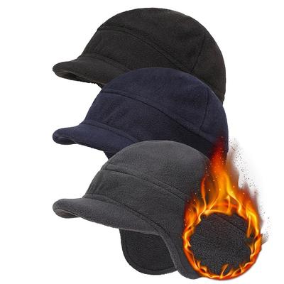 Winter Fleece Windproof Thick Warm Ear Cover Cap Earmuffs Hat Ear Protector Hat Beanies Hat