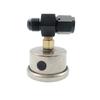 Fuel Pressure Gauge Liquid 0-100psi Oil Pressure Gauge 1/8" NPT + AN4 Adapter