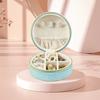 Portable Jewelry Box European Princess Travel Korean Hand Jewelry Jewelry Bag Earrings Ring Small Storage Box