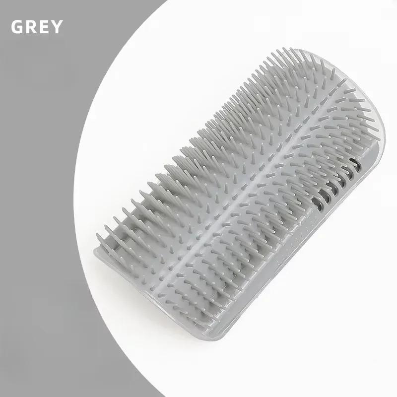 

Устройство для ухода за кошками, настенные угловые расчески для домашних животных, инструменты для массажа и комфорта домашних животных, простые аксессуары для домашних животных небольшого размера серый