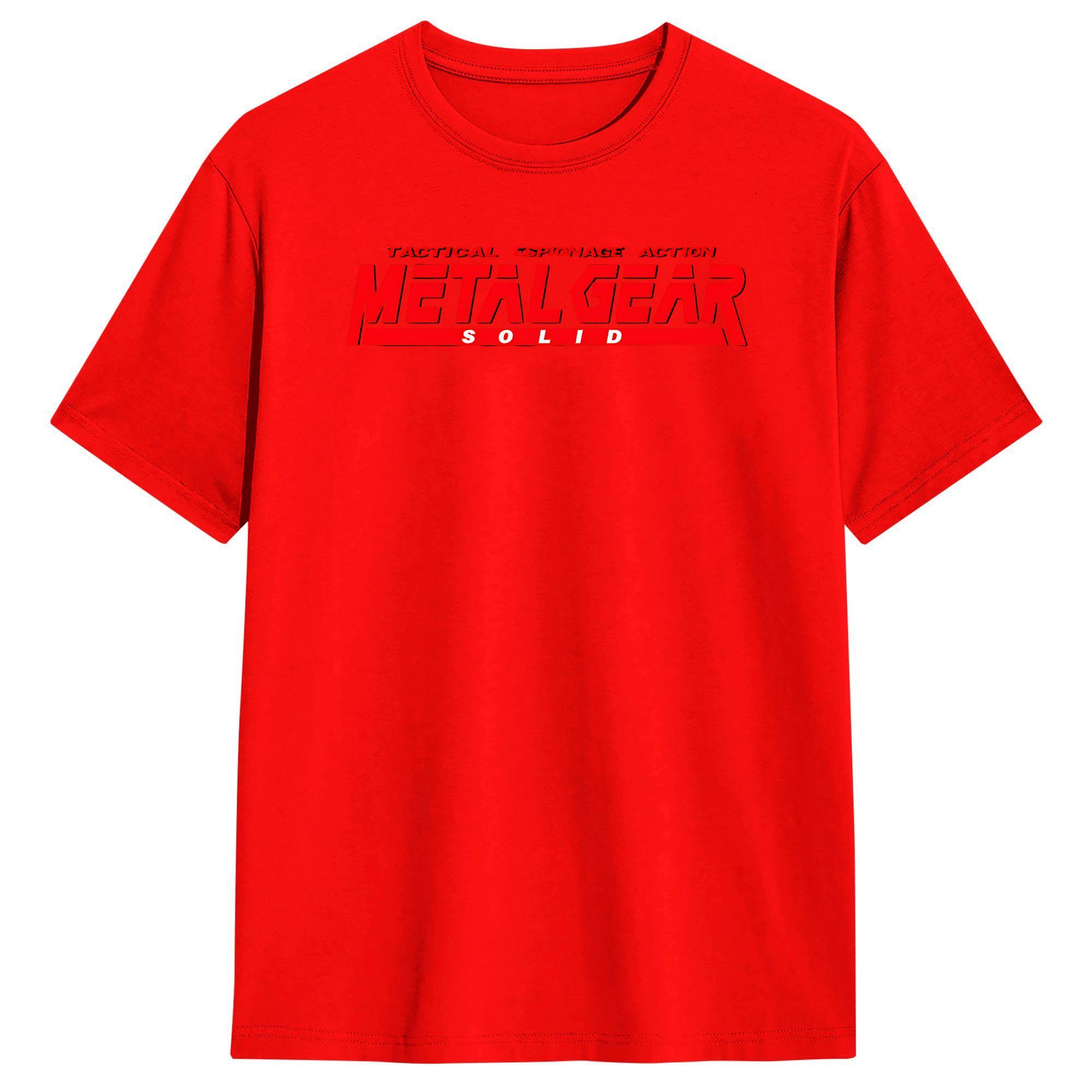 

Amazing Metal Gear Solid TShirts Men Crew Neck 100 Cotton T Shirts Short Sleeve Tees New Arrival Clothing S