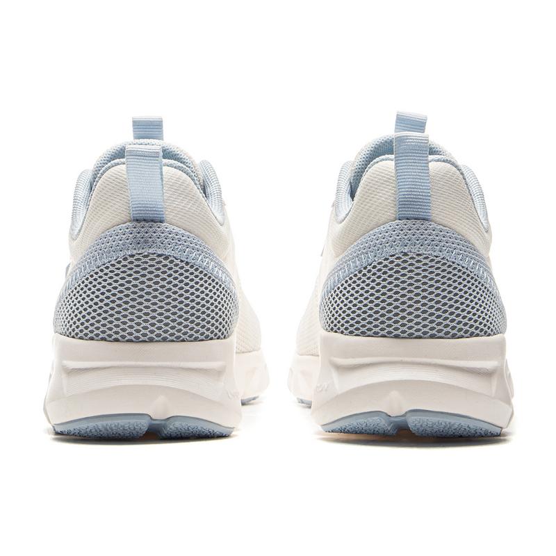 LiNing Minimalist Versatile Shock Absorbing Breathable Low Top Casual Running Shoes Women sneaker Cloud-White ARSV078-3