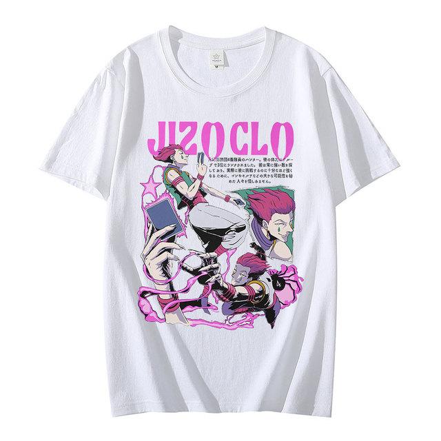 Аниме Hunter X Hunter Футболка Манга Курапика Хисока Killua Zoldyck Графические футболки — фото 15