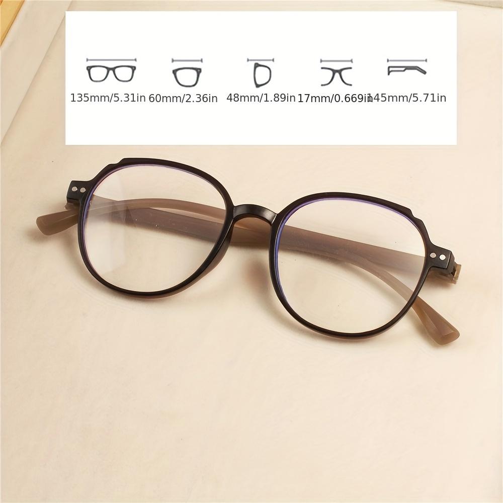 8PCS Fashion Reading Glasses Anti-Blue Light Women Men Computer Presbyopia Hyperopia Reading Eyeglasses