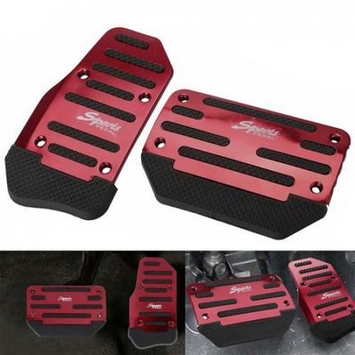 2X Universal Non-Slip Automatic Gas Brake Foot Pedal Pad Cover Car Accessories A