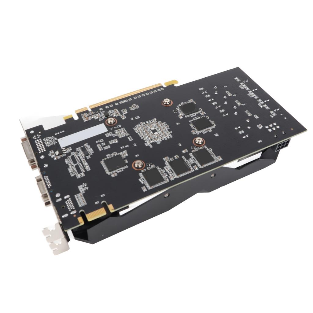Gaming Graphics Card 192BIT GDDR5 Dual Fan High Definition Multimedia Interface VGA DVI Interface Computer Graphics