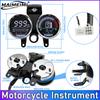 Motorcycle Tachometer Speedometer LCD Digital Odometer Trument Gauges Dashboard Cluste For Suzuki Modified Parts