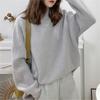 Semi-turtleneck Pit Strip Pullover Women's Autumn and Winter New Loose Large Size Lazy Wind Bottomed Knitted Sweater Top
