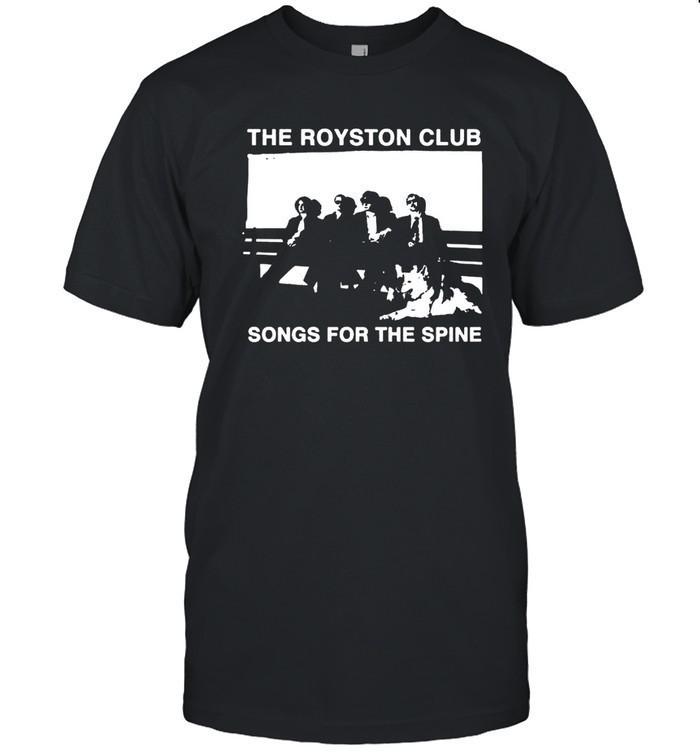 

The Royston Club Songs For The Spine Album Art Black T shirt 4XL