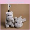 Cartoon Hippo Stuffed Toy Pendant With Pp Cotton Filling For Birthday Present