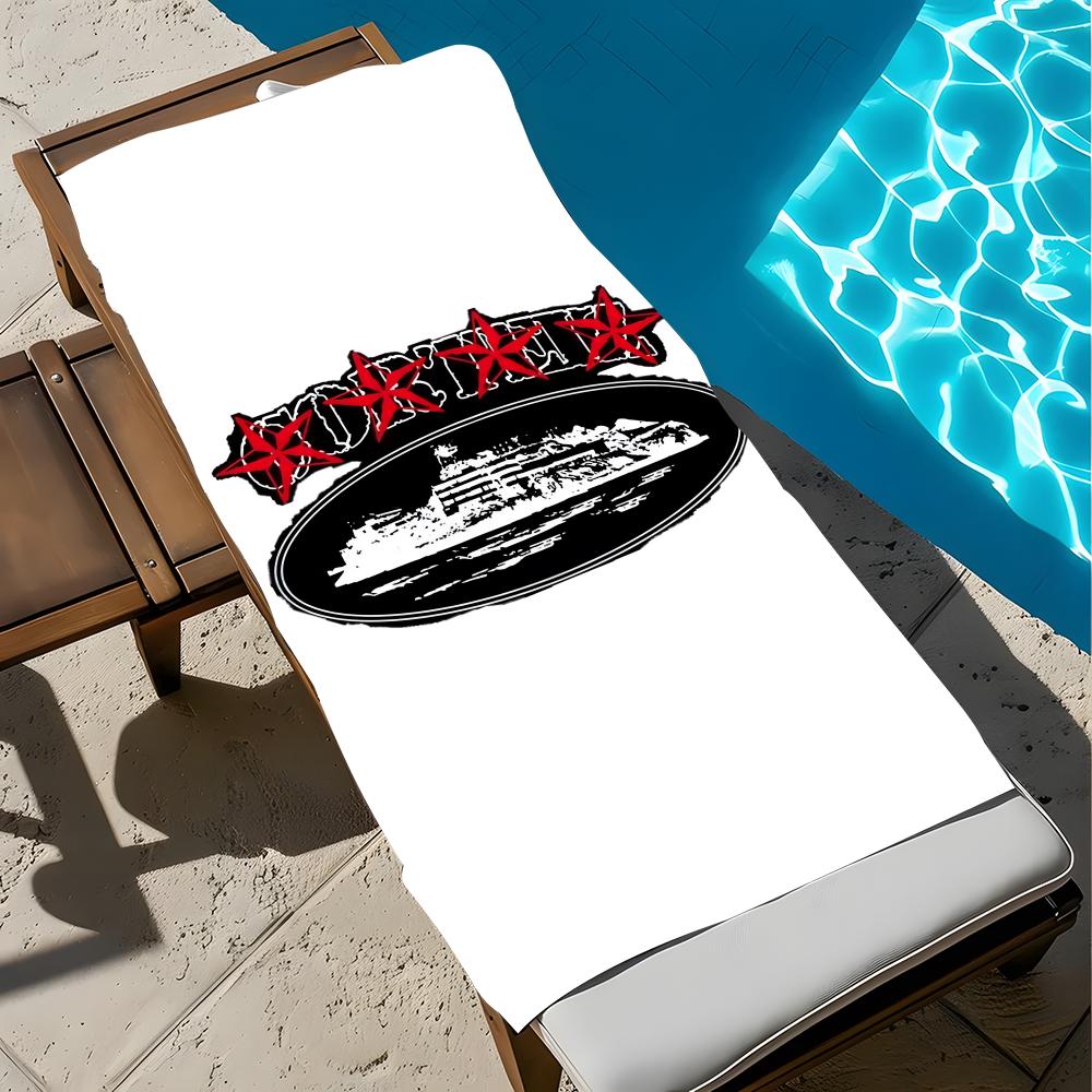 Marke C-Corteizs Handtuch Handtuch Weich Pool Geschenk Für Reise Fitnessstudio Dusche Kühl Camping Schnelltrocknend Sport Großes Strandtuch