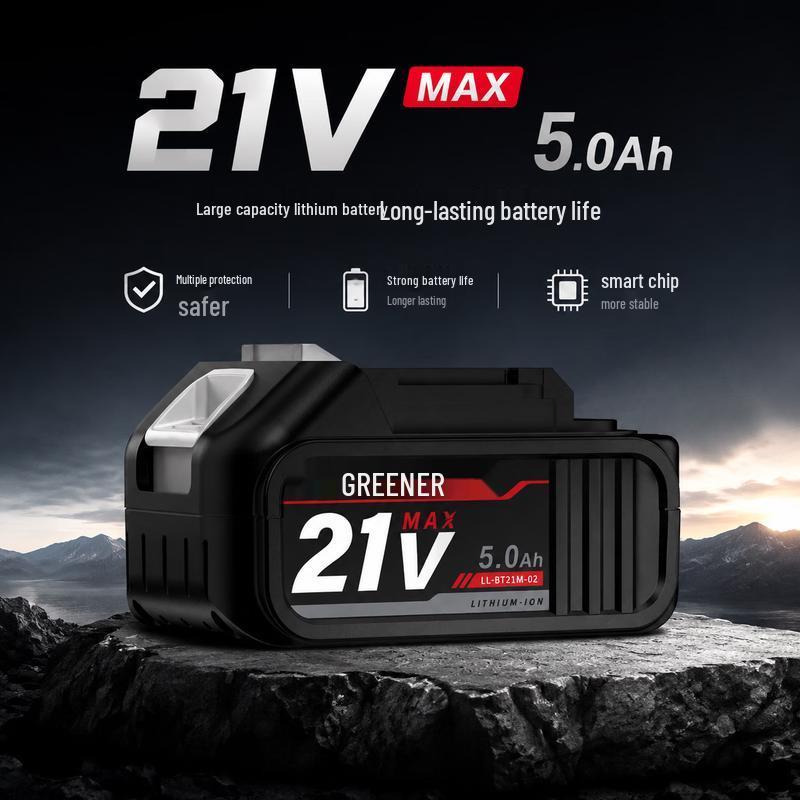 Зеленый Лес 21В 5.0Ач Литий-ионный Аккумуляторный Блок для Инструментов Makita