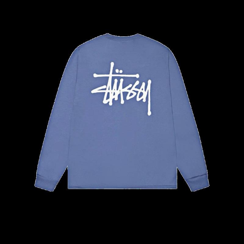 STU SS25 dice printing long-sleeved t-shirt for men and women of the same style, spot classic