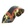Used Hermes HERMES Tie Wide Tie All-over Pattern Silk Black Multicolor /MI OH GY18