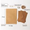 Mailers Set Letter Supplies Kraft Paper Envelope Letter Pad Writing Paper Envelopes Letter Paper