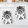 2pcs/set Kitchen Towels Black white ethnic style bohemian styleHand Towels Christmas Decorations for Home Noel Dish Towels Gifts
