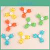 Frogs Shap Fidget Spinner Hand Toy With Durable Plastic For Kids And Toddlers