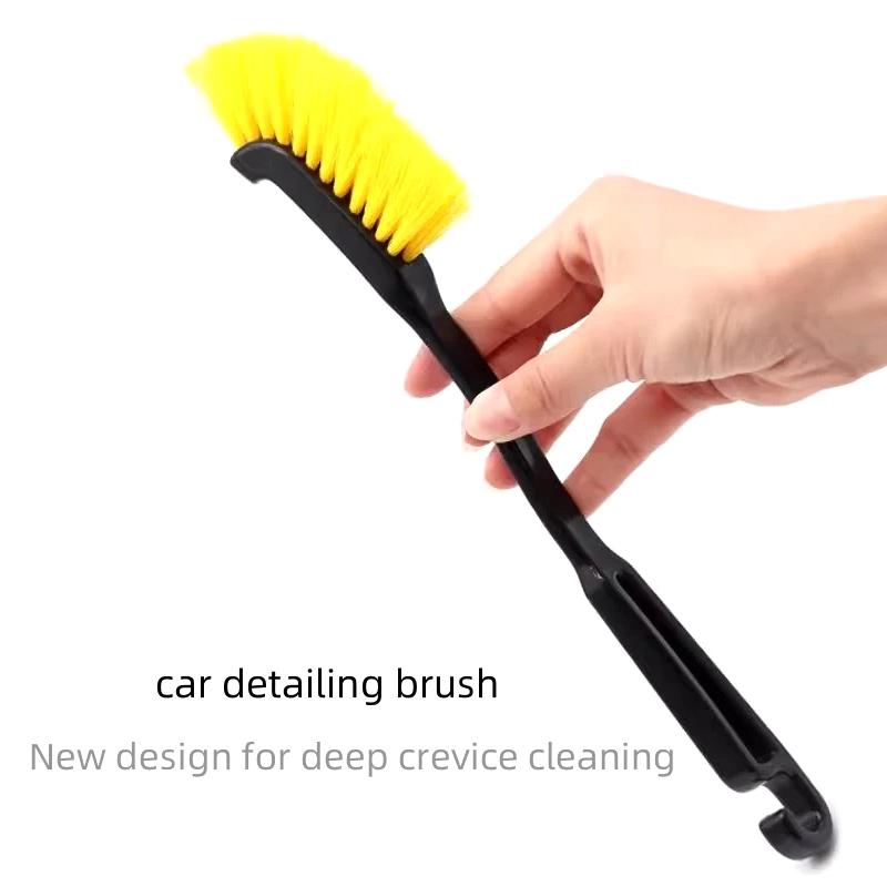 Perie pentru curățarea jantei anvelopelor de mașină Perie de detaliu Prosop de spălat Unelte universale de curățare a anvelopelor pentru roți Accesorii auto