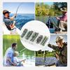 40Pcs/Set Carp Fishing Accessories Set with Storage Box Portable Metal Swivels Soft Tubes Sleeves Carp Fishing Gear Equipment Kit