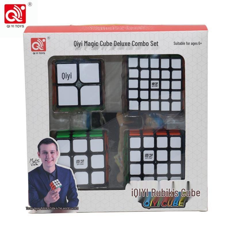 Qiyi Warrior Magnetic Cube Set: 3x3, 4x4, 5x5, 8x8, 9x9, Irregular Pyramid, Triangle, Mirror, Sandwich.