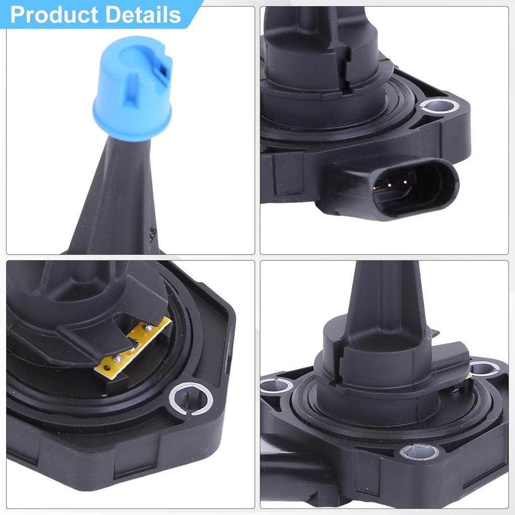 04E907660C Engine Oil Level Sensor Compatible for Golf 2019-2021 for Jetta 2016-2021 for A3 Sportback E-tron 2016-2018 04E907660 Oil Levelling Sensor