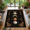Mystical Lunar Phases Art Print Carpet Floor Mats Printing Christmas Gifts Fashion Art