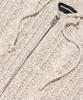 Otherfits Cable Weight Knit Zip-Up Hoodie (Beige)