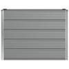 Planter Box Light Grey 100 X 40 X 75 Cm Steel