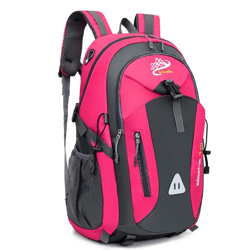 New backpack men's travel light backpack men's large-capacity outdoor business junior high school student schoolbag trendy