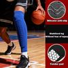 1Pcs Football Shin Guard Socks Sleeves With Foam,Calf Compression Sleeve Honeycomb Pads,Sports Legging & Soccer Equipment